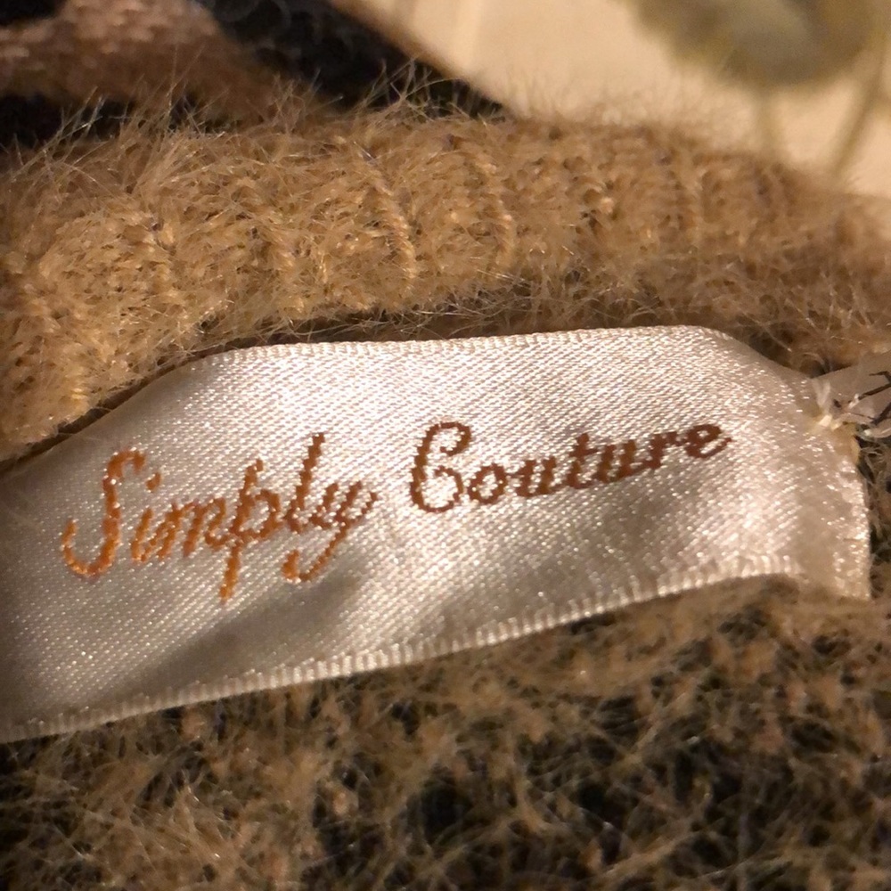 Simply Couture Cozy Leopard Oversized Cardigan Sweater Button Up - Picture 9 of 11